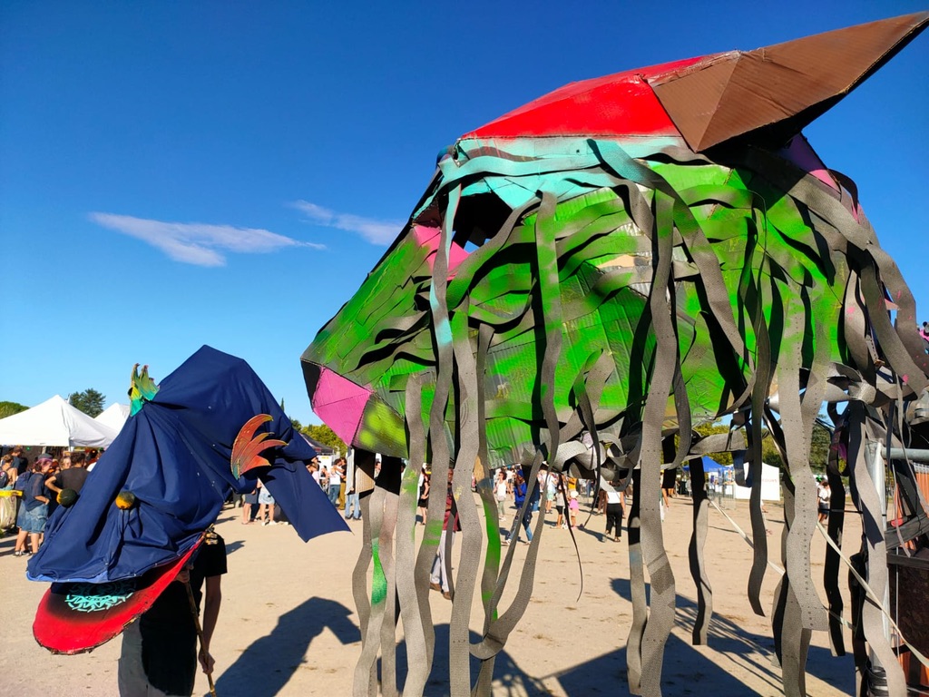 Puppet theater performance, L'oeil d'Ailleurs